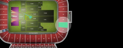 Seat view from Lower Level End