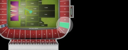 Seat view from Lower Level End