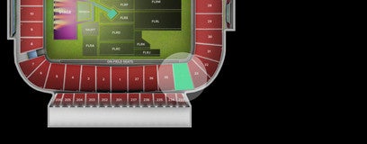 Seat view from Lower level Side