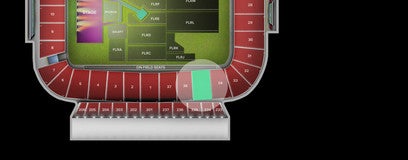 Seat view from Lower level Side