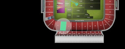 Seat view from Lower level Side