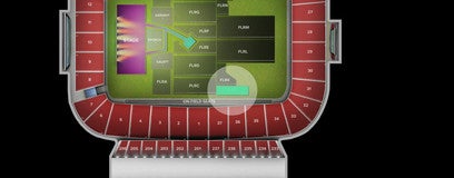 Seat view from Floor