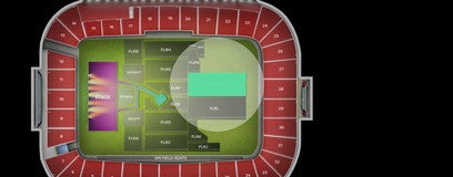 Seat view from Floor