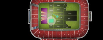 Seat view from General Admission