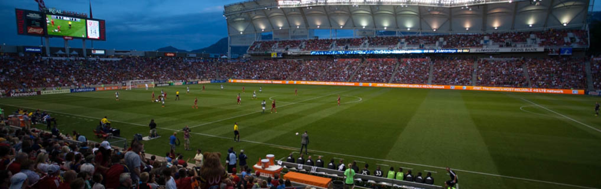 Seat view from Sideline