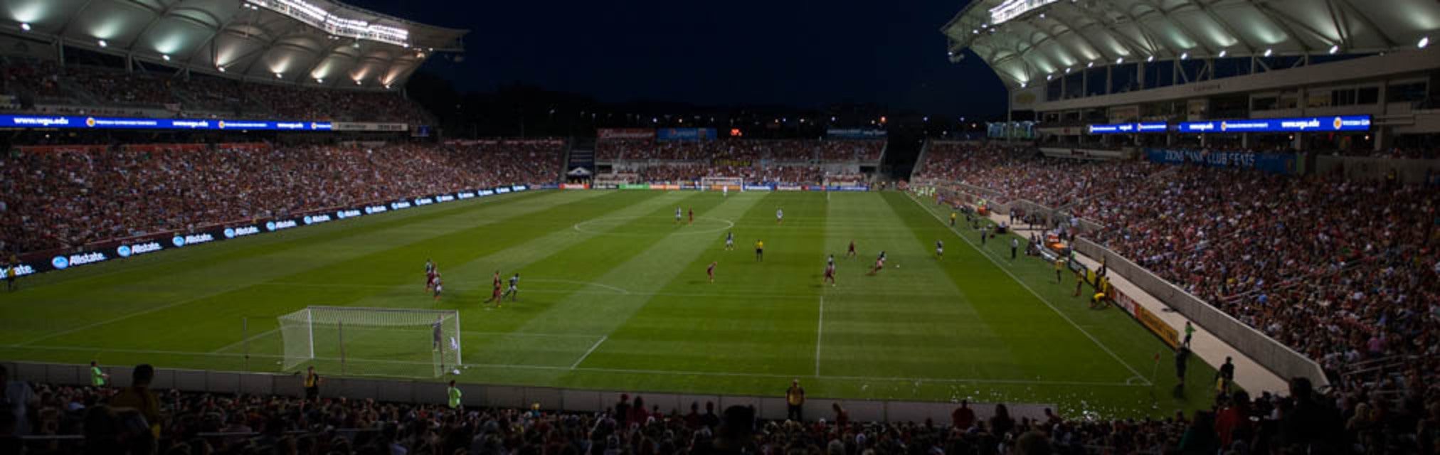 Seat view from Goal Line