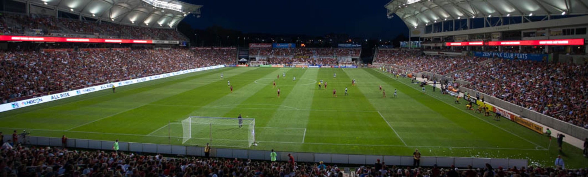 Seat view from Goal Line