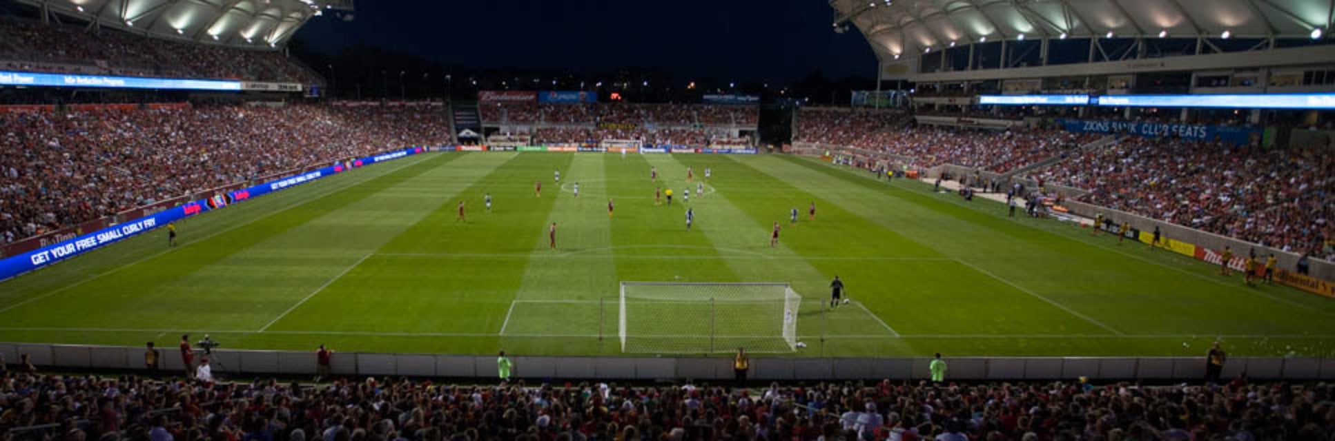 Seat view from Goal Line