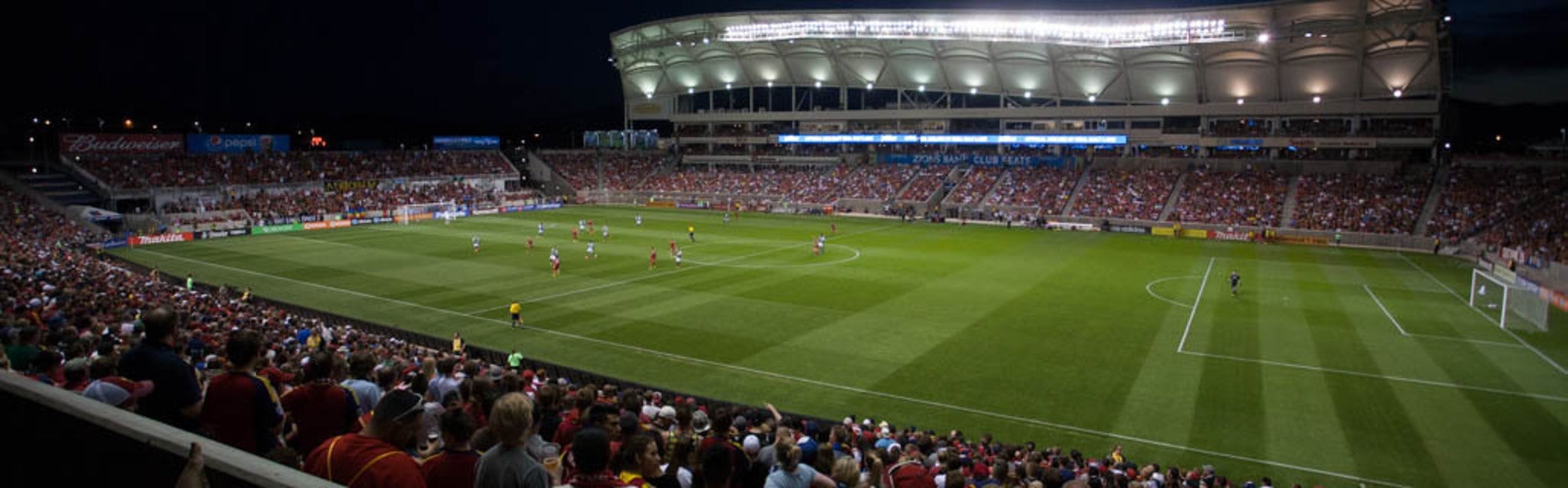 Seat view from Sideline