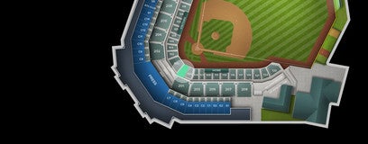 Seat view from Premium