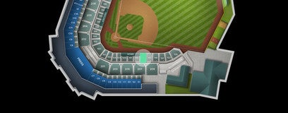 Seat view from Premium