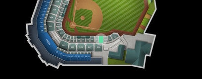 Seat view from Premium