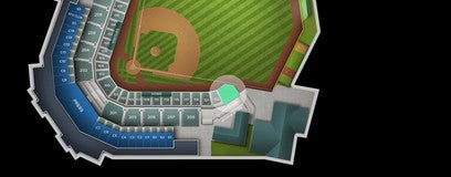 Seat view from Premium