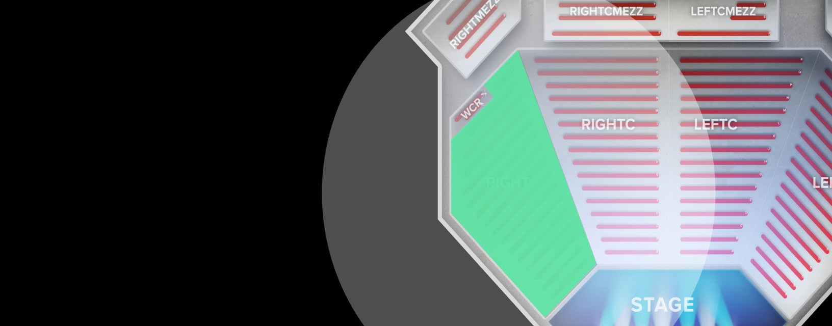 Seat view from Right