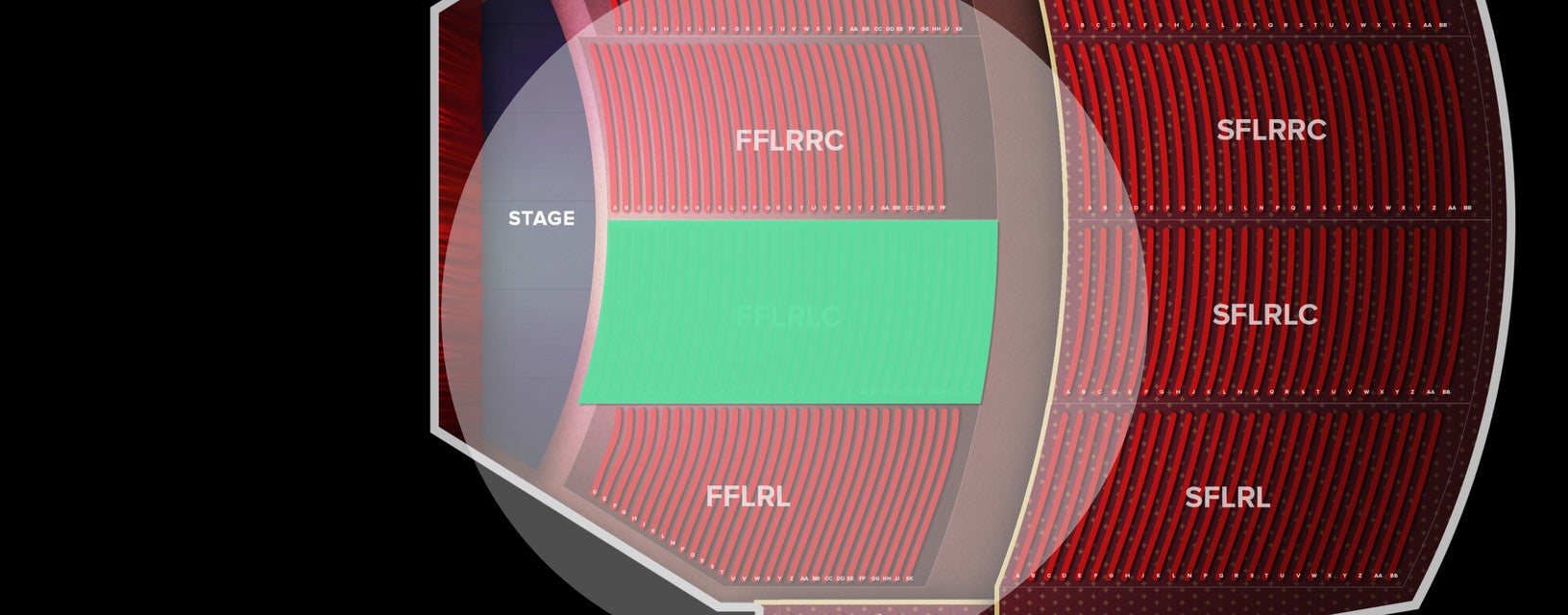 Seat view from First Floor