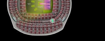 Seat view from Longside Upper