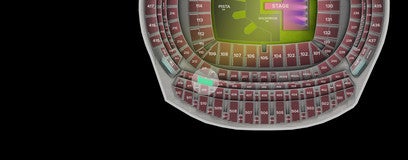 Seat view from Longside Upper