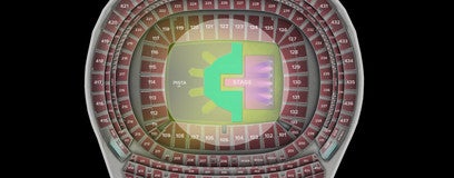 Seat view from Gold Circle GA