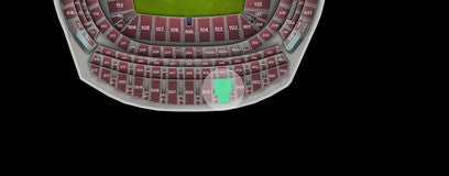 Seat view from Longside Upper