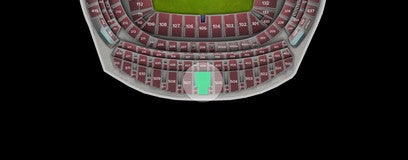 Seat view from Longside Upper