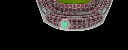 Seat view from Longside Upper