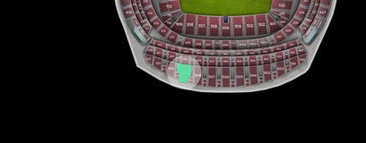 Seat view from Longside Upper