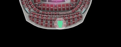 Seat view from Upper