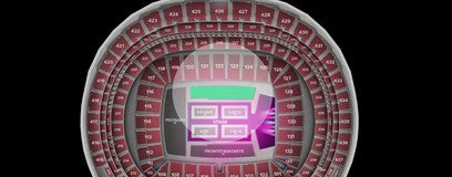 Seat view from Front Stage