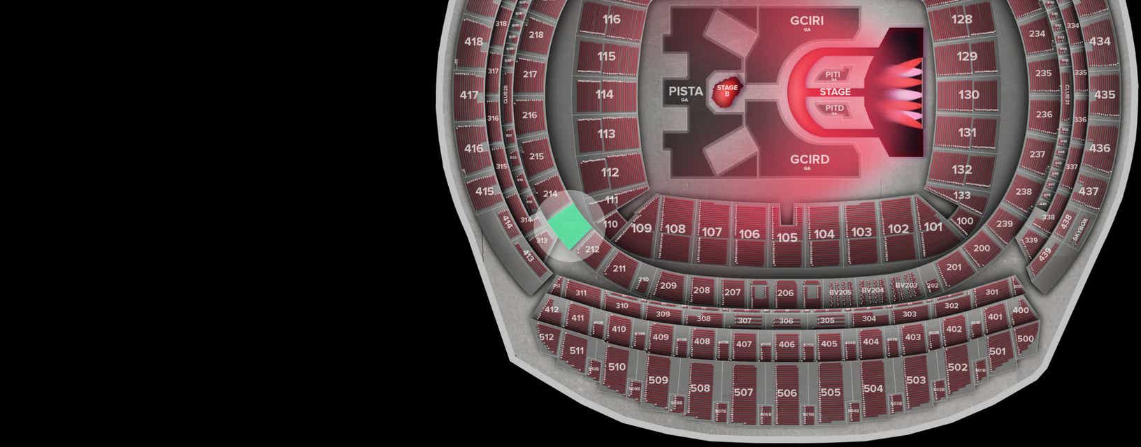Seat view from Shortside Upper