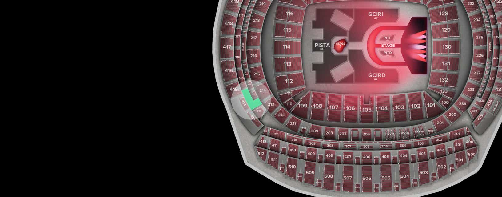 Seat view from Shortside Upper