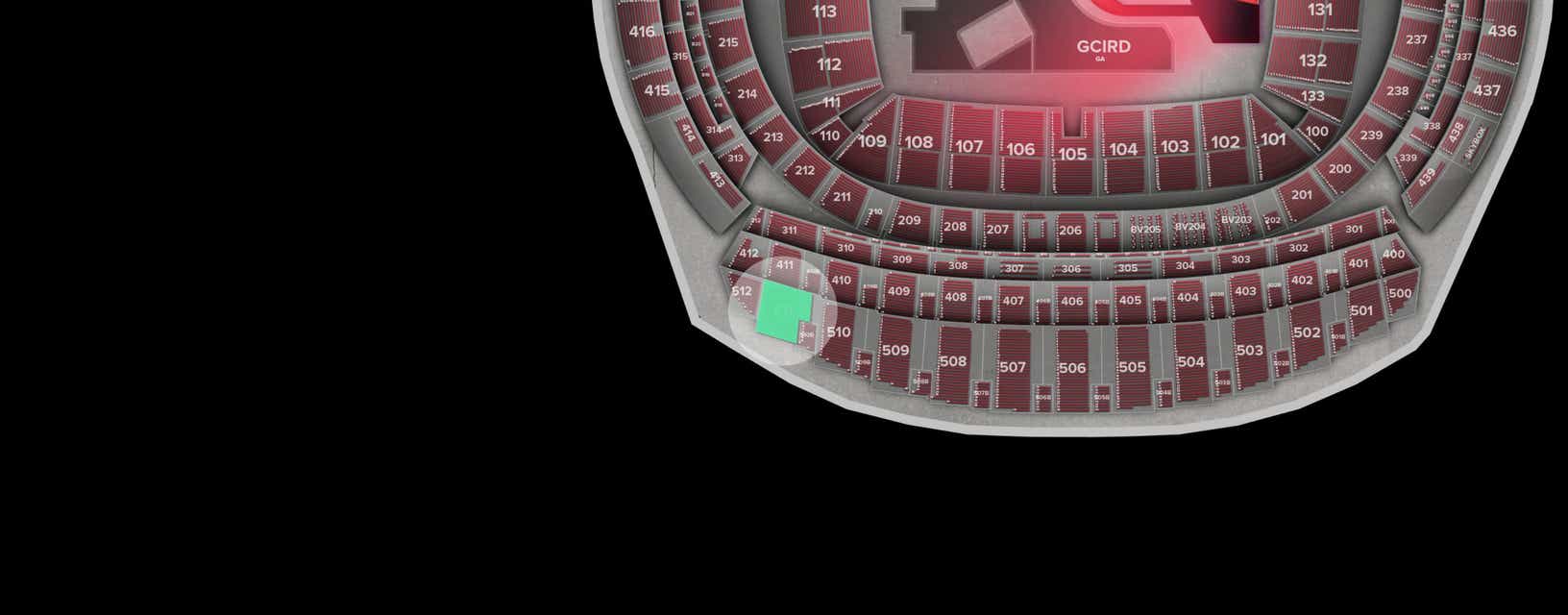 Seat view from Longside Upper