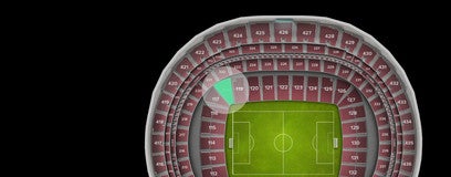 Seat view from Shortside Lower