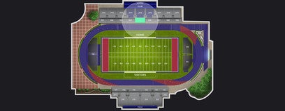 Seat view from Lower Level
