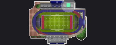 Seat view from Upper Level