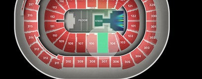 Seat view from Club