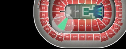 Seat view from Lower Bowl Goal
