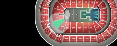 Seat view from Lower