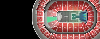 Seat view from Lower Bowl Goal