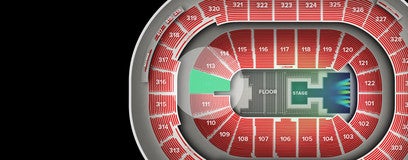 Seat view from Lower Bowl Goal