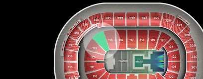 Seat view from Lower Bowl Goal