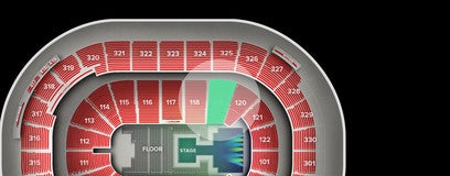 Seat view from Lower Bowl Goal