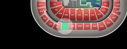 Seat view from Upper