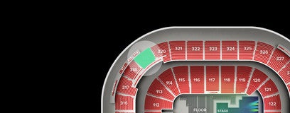 Seat view from Upper Bowl Goal
