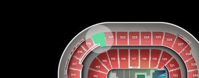 Seat view from Upper Bowl Center