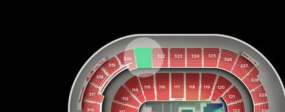 Seat view from Upper Bowl Center