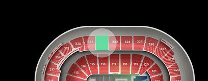 Seat view from Upper Bowl Center
