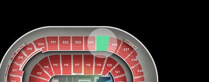 Seat view from Upper Bowl Center