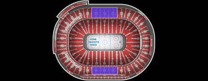 Seat view from 300 Center Ice