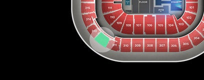 Seat view from Upper