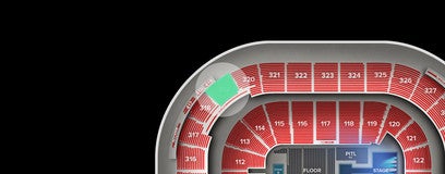 Seat view from Upper